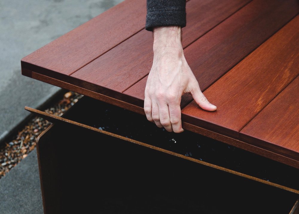 Stahl Custom Wood Top.