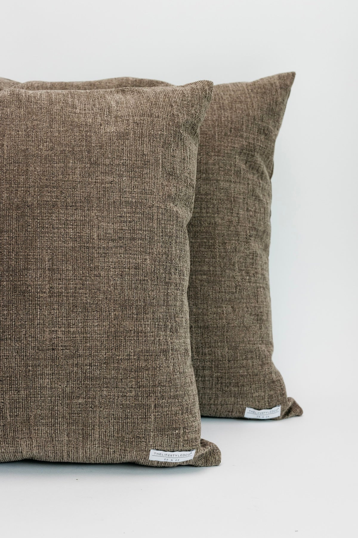 Aveline Pillow - Mocha - 2 Sizes