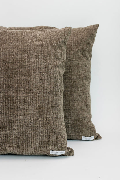 Aveline Pillow - Mocha - 2 Sizes