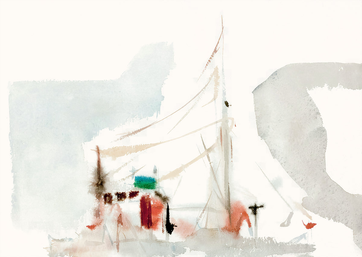 Marina View I artwork