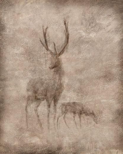 Animal Fresco, Deer gallery wrap canvas