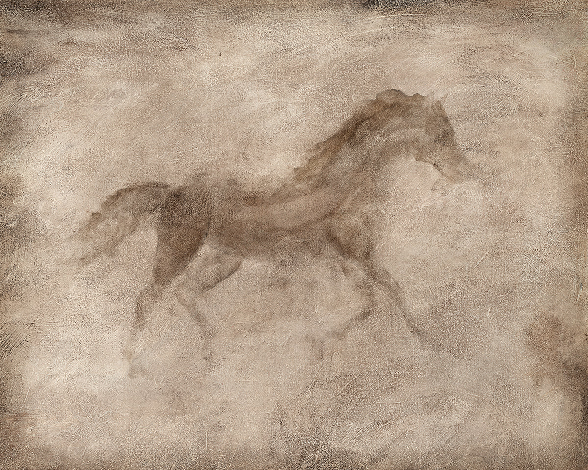 Animal Fresco, Horse gallery wrap canvas
