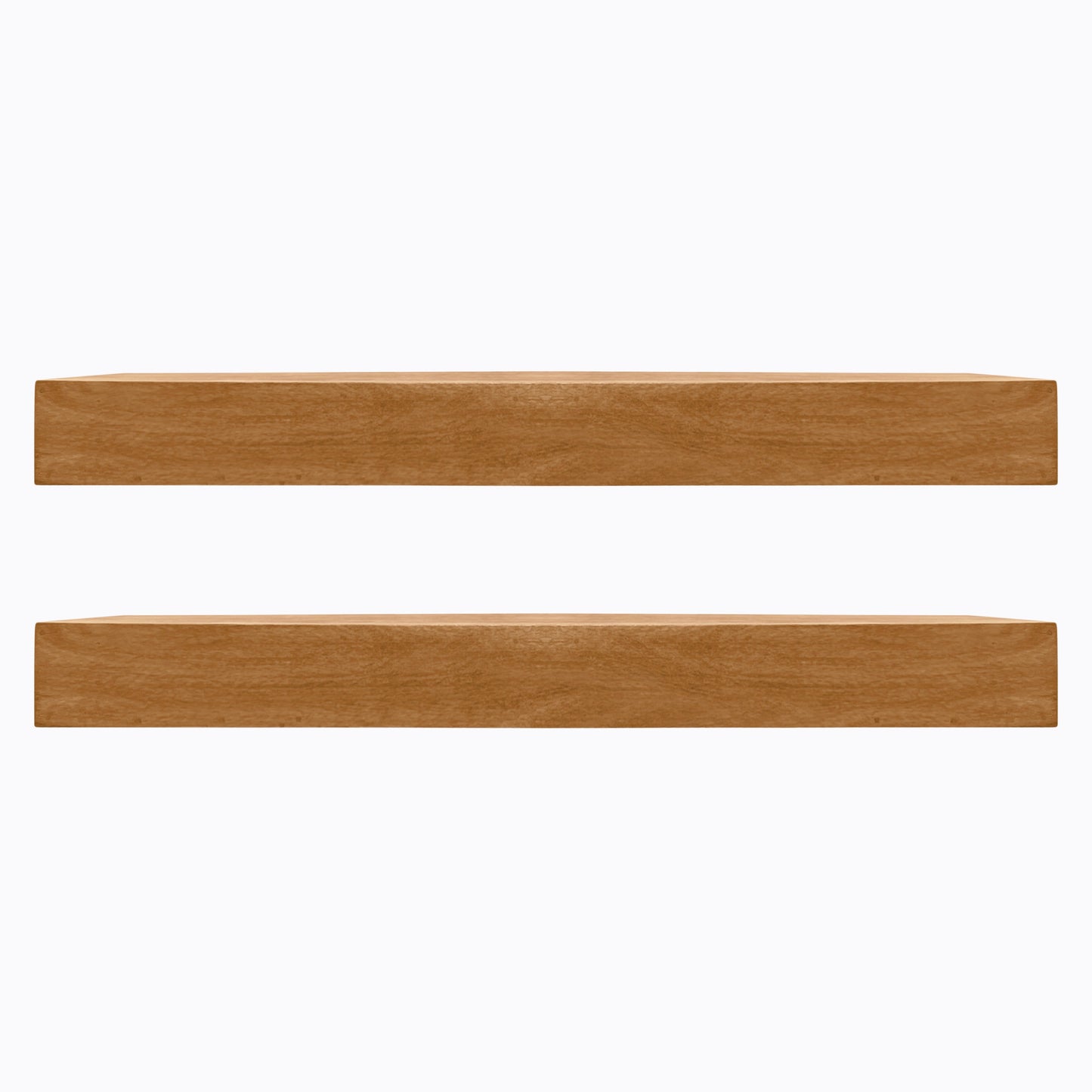 Farmhouse Floating Shelves – Aged Oak (2-Pack).