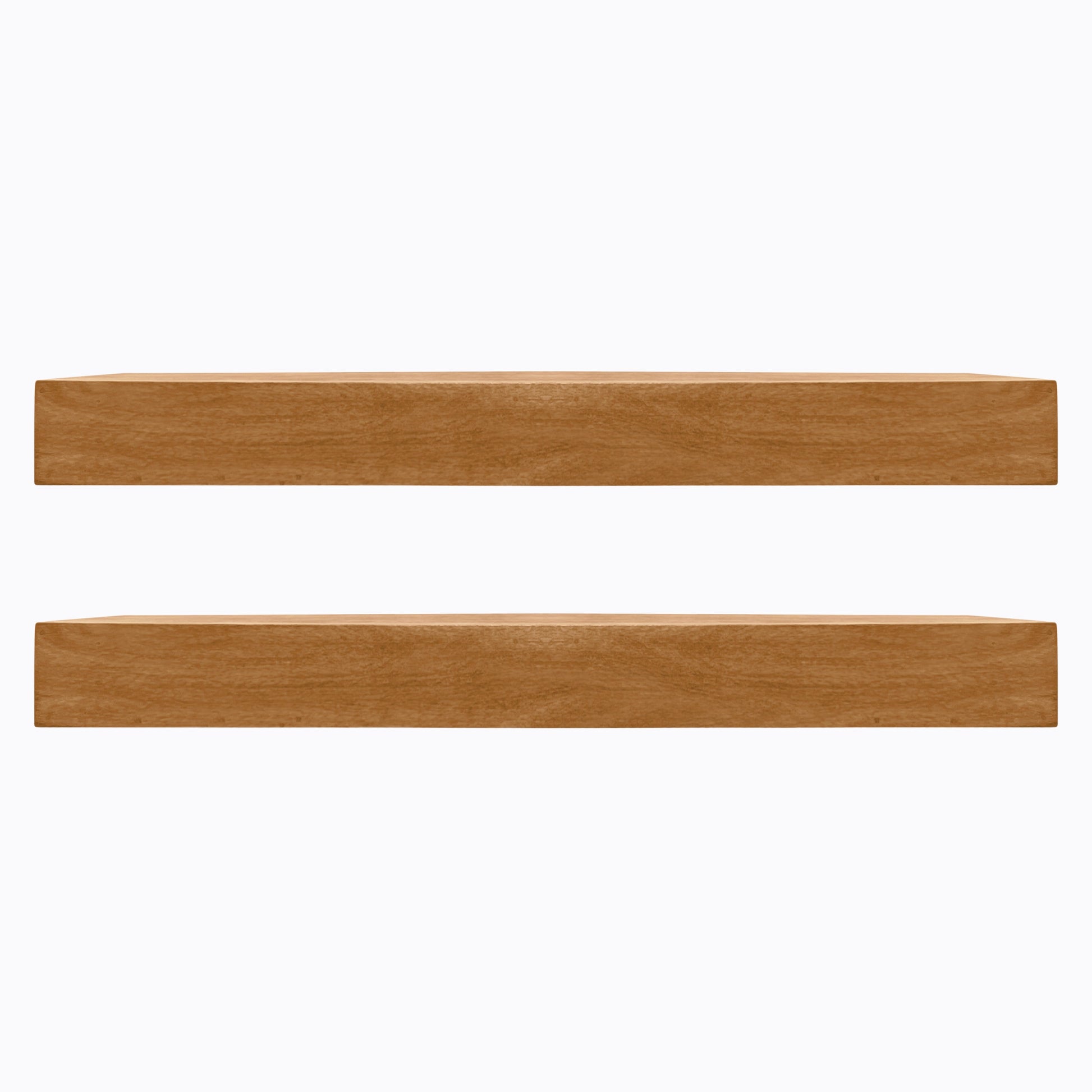 Farmhouse Floating Shelves – Aged Oak (2-Pack).