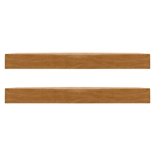 Farmhouse Floating Shelves – Aged Oak (2-Pack).