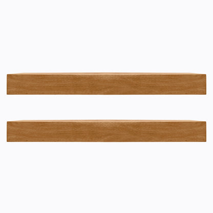 Farmhouse Floating Shelves – Aged Oak (2-Pack).