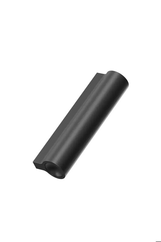 Matte Black "Lucente" Tubular Drawer Pulls