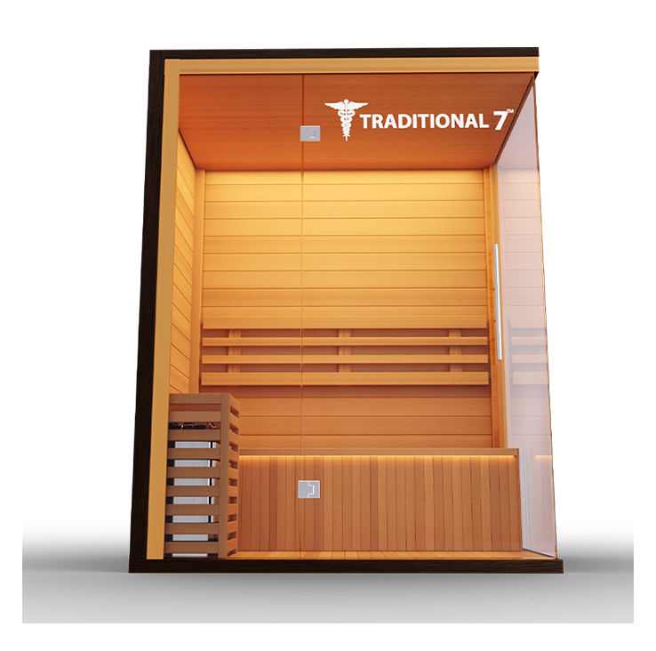 3 Person Home Steam Sauna | Traditional 7™.