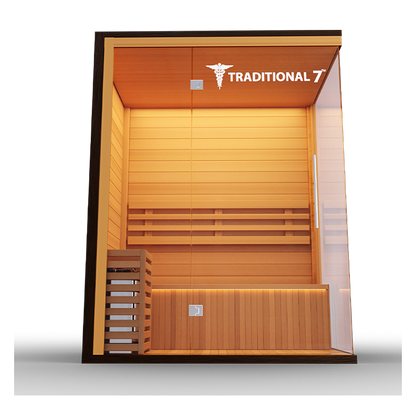 3 Person Home Steam Sauna | Traditional 7™.