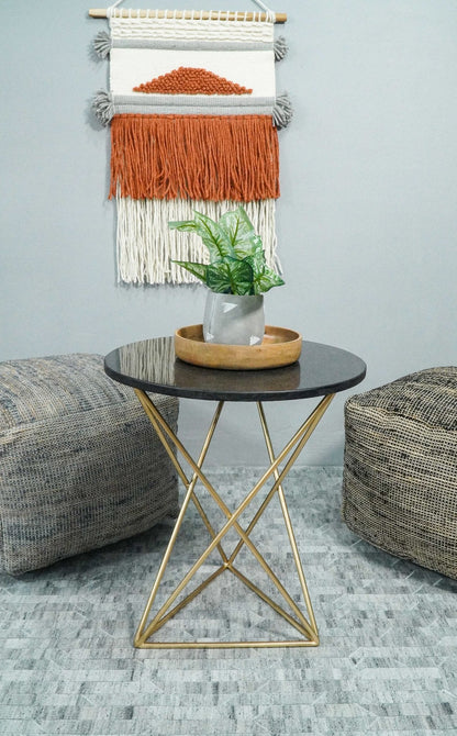 2x3 Wool Hand Woven Terracotta Boho Wall Hanging | WH3.