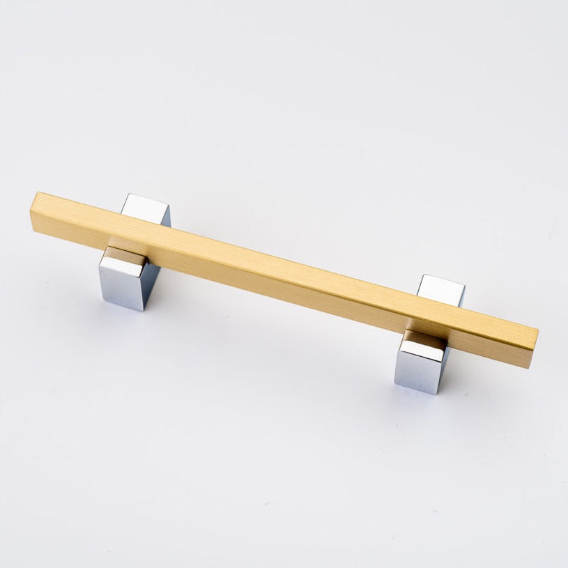 Lew's Two Tone Series Knobs and Handles Chrome and Brass.