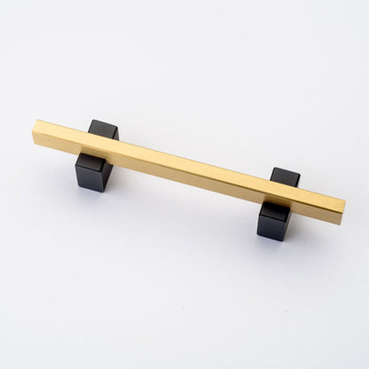 Lew's Two Tone Series Knobs and Handles Black and Brass.