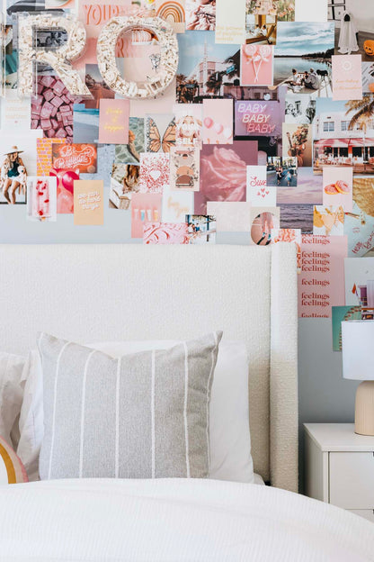 Jolie Textured Slub Stripe Pillow - 3 Sizes