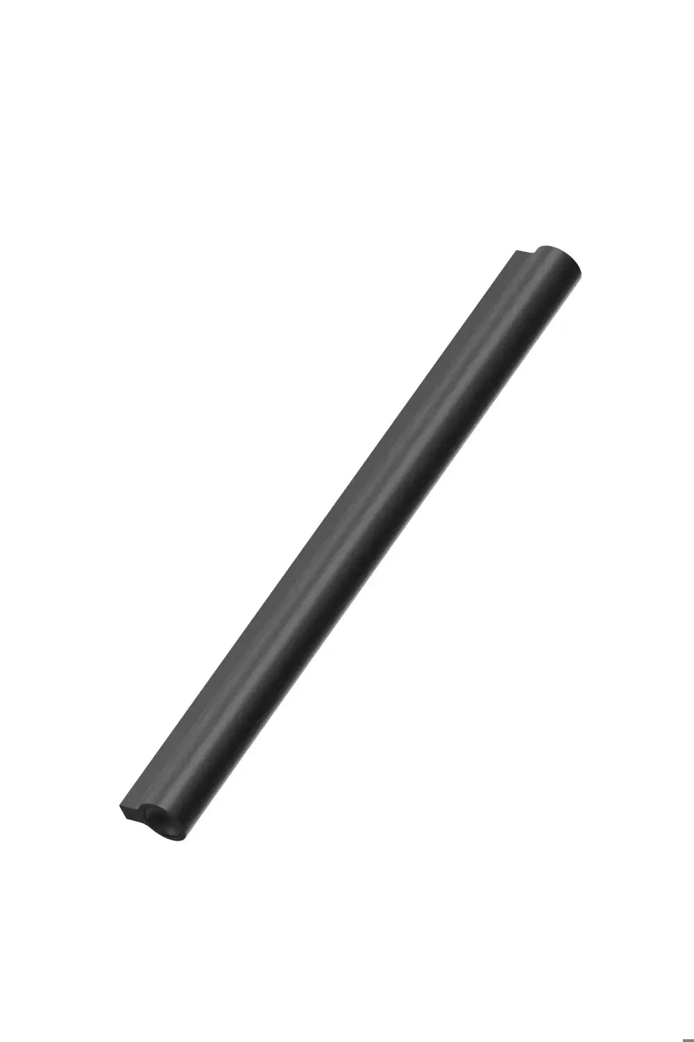 Matte Black "Lucente" Tubular Drawer Pulls