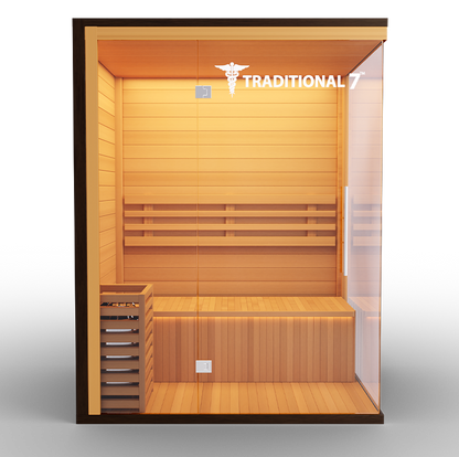 3 Person Home Steam Sauna | Traditional 7™.