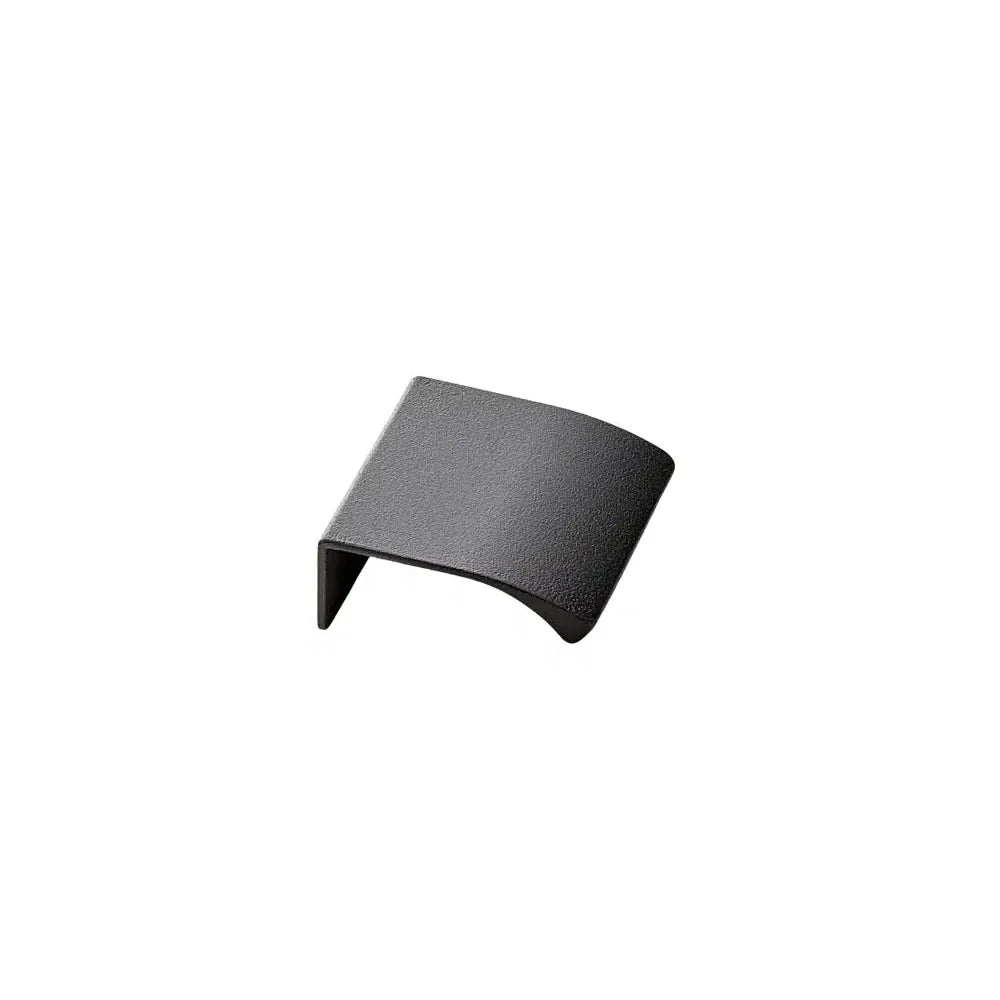 Anthracite Textured "Edge Straight" Tab Drawer Pulls