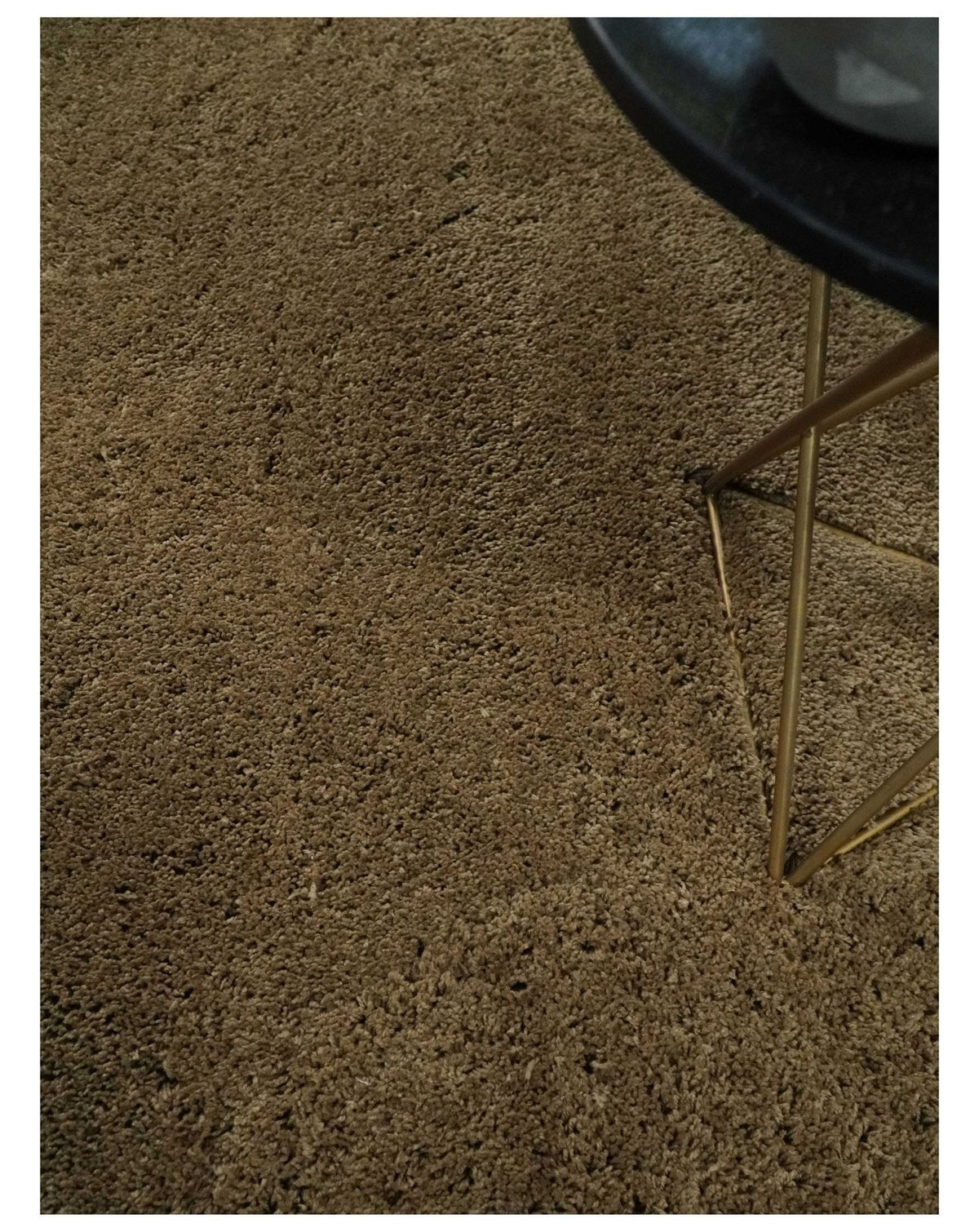 3x5, 4X6 and 5x7 Hand Woven Shag Olive Art Silk Soft Viscose Area Rug.