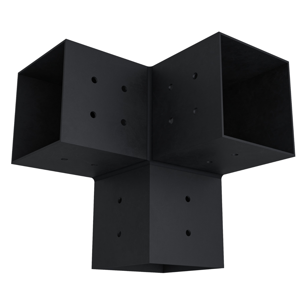 Pergola 3-Arm Post Bracket (for 4x4 Wood Posts).
