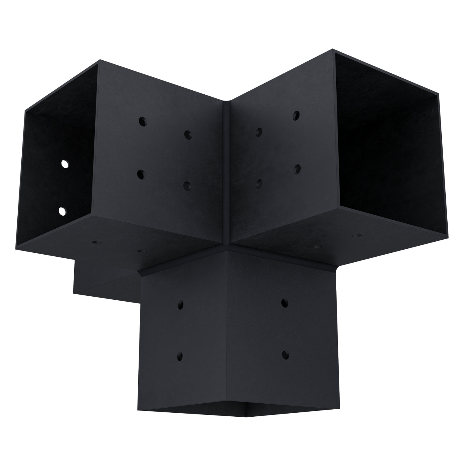 Pergola 4-Arm Post Bracket (for 4x4 Wood Posts).