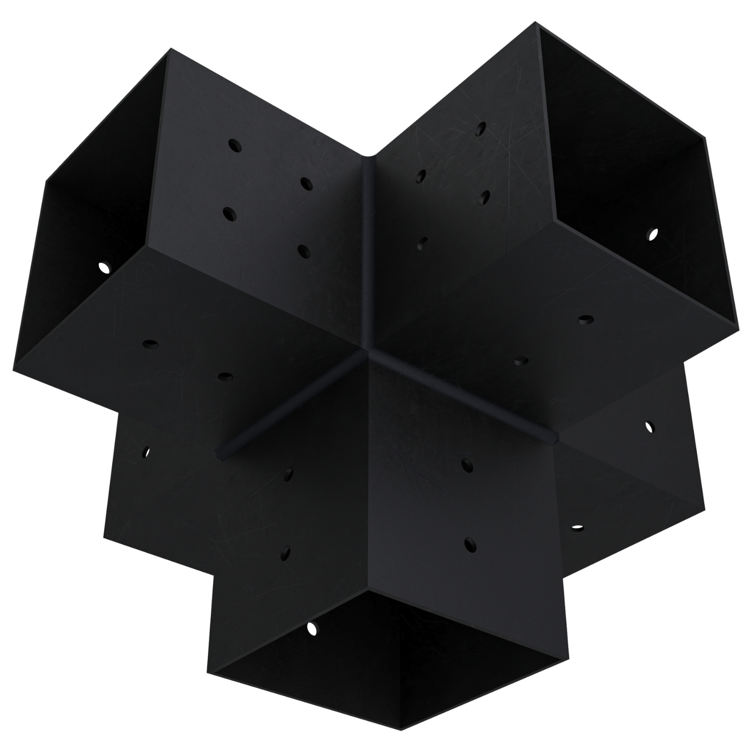 Pergola 5-Arm Post Bracket (for 4x4 Wood Posts).