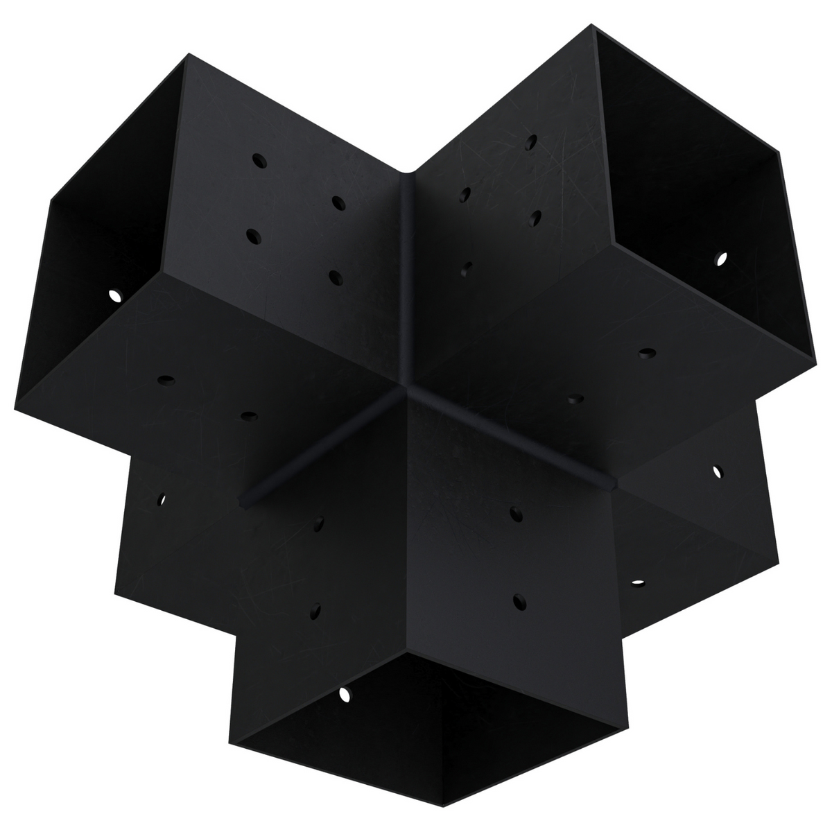 Pergola 5-Arm Post Bracket (for 4x4 Wood Posts).