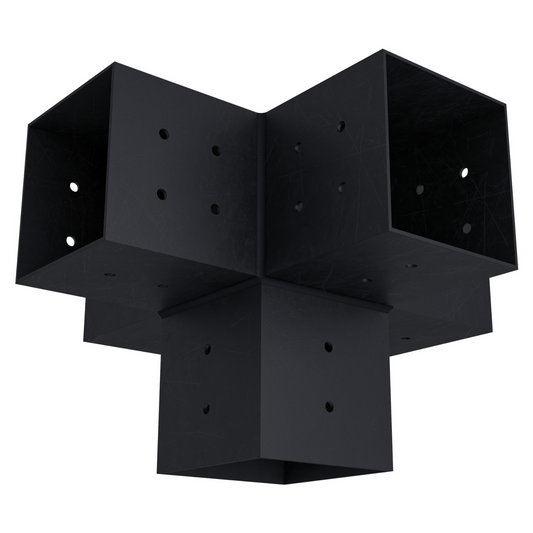 Pergola 5-Arm Post Bracket (for 4x4 Wood Posts).