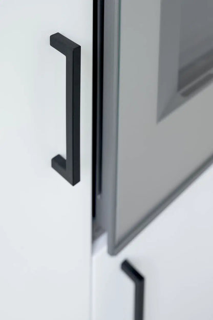 Dyed Black "Plato" Cabinet Knob and Drawer Pull.