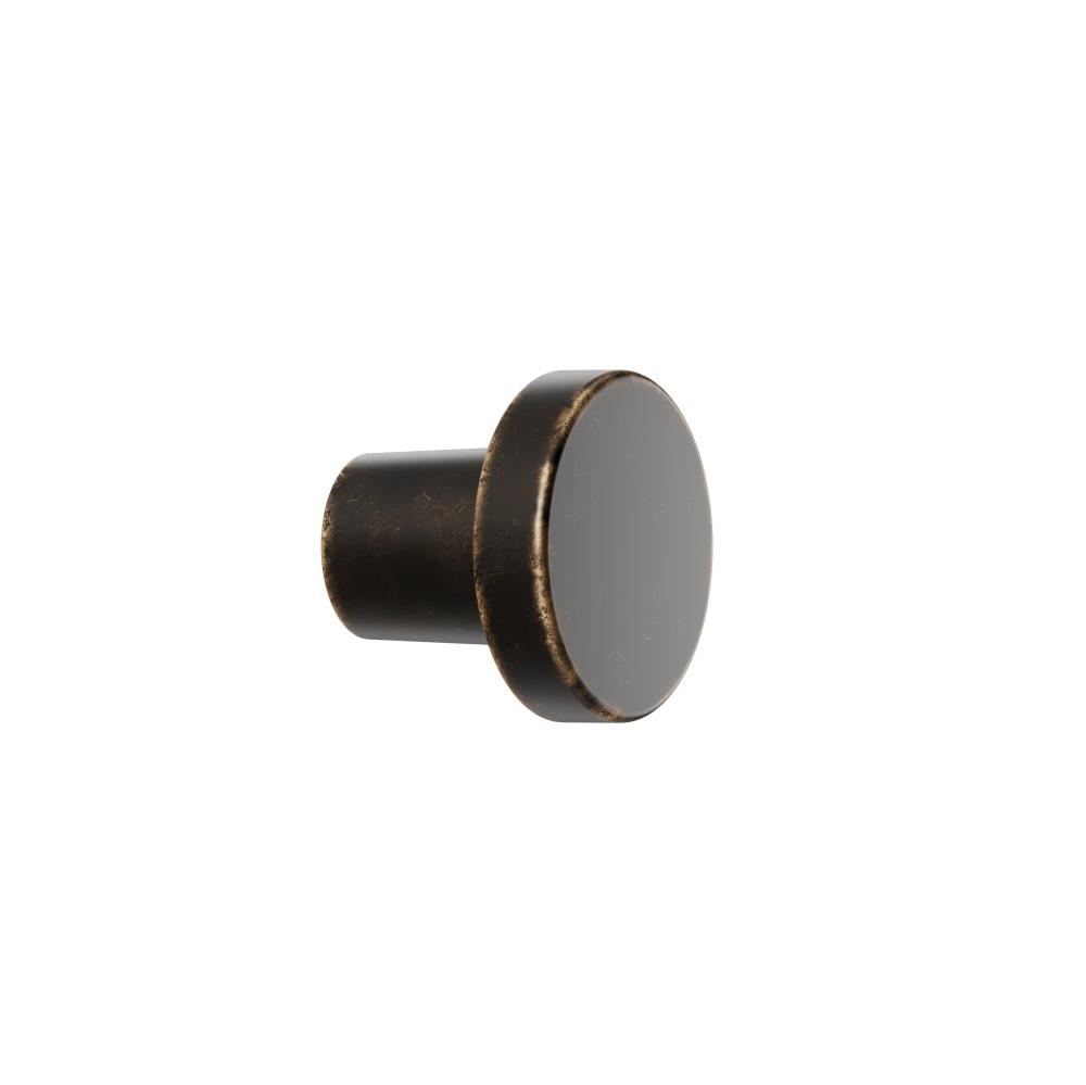 Dark Bronze "Lounge" Cabinet Knob and Wire Drawer Pulls