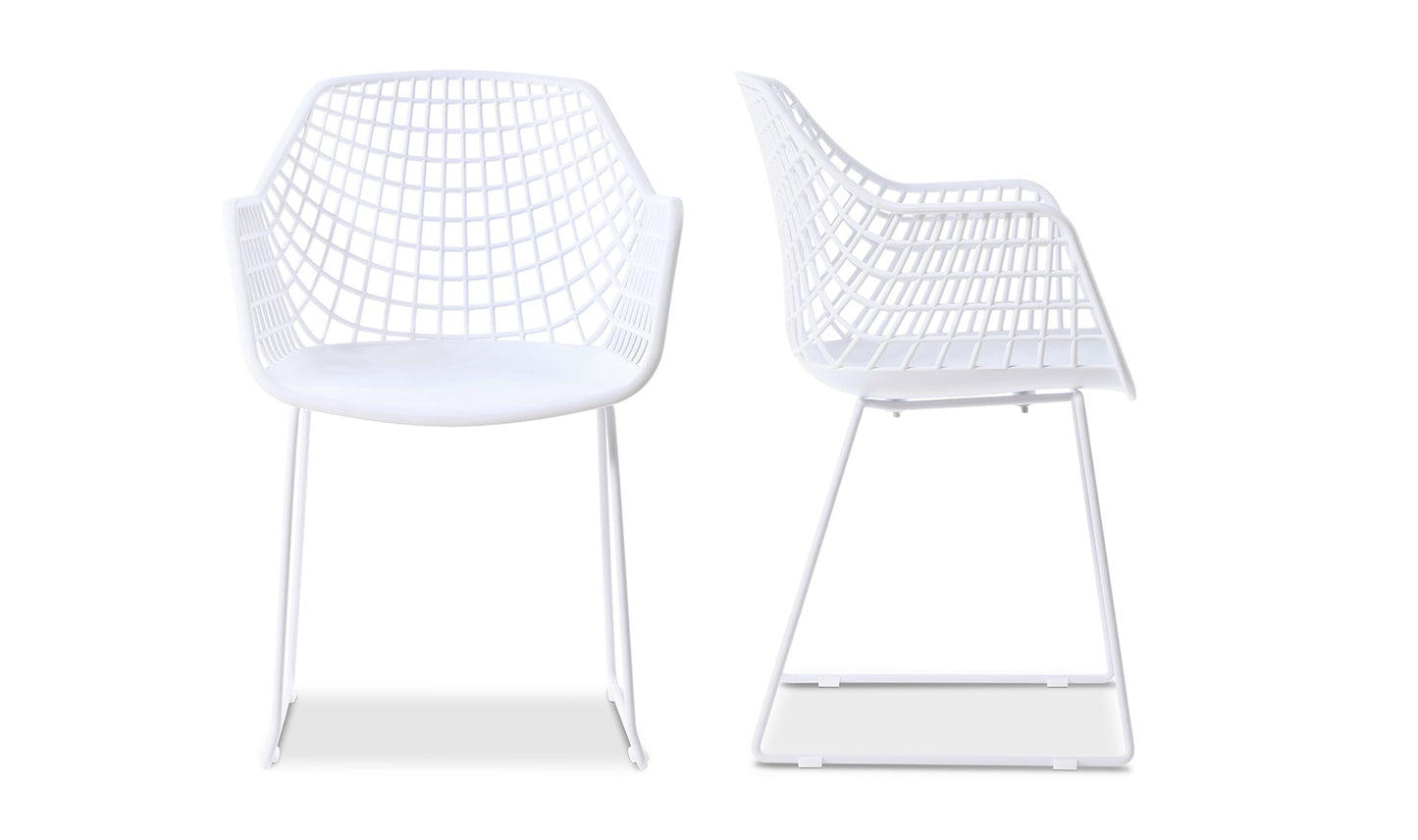 HONOLULU CHAIR WHITE -SET OF TWO