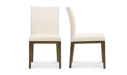 Frankie Dining Chair White - Set of Two
