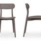 KENT OUTDOOR DINING CHAIR-SET OF TWO (TAUPE)