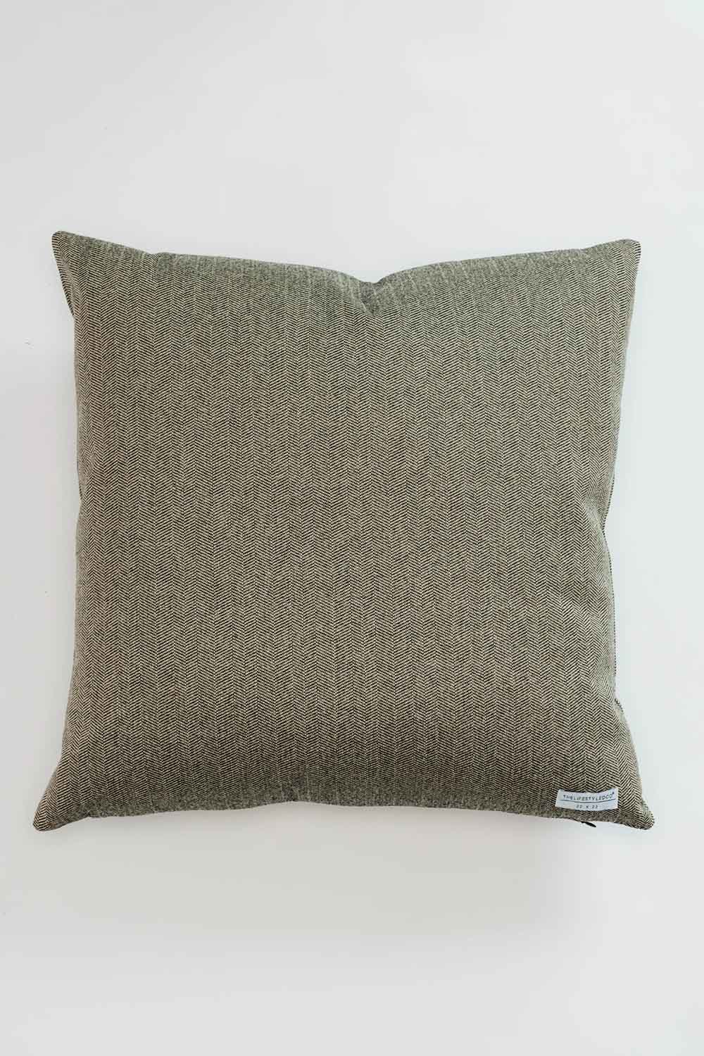 Larsen Chenille Pillow - Houndstooth - 2 Sizes