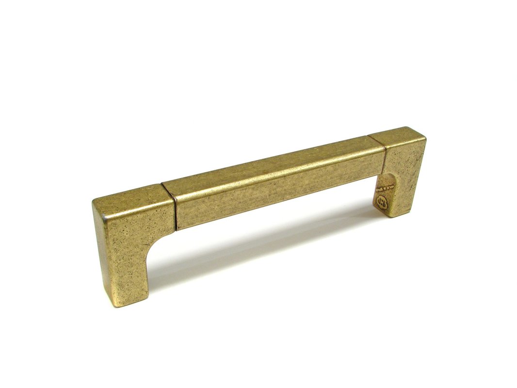 Lora Aged Brass Drawer and Appliance Pulls.