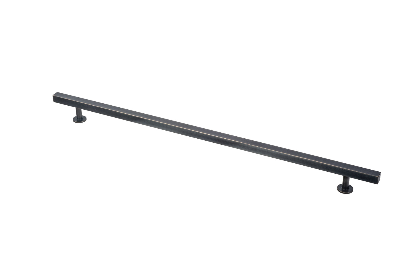 Lew's Square Bar Cabinet Knobs and Handles in Oil Rubbed Bronze.