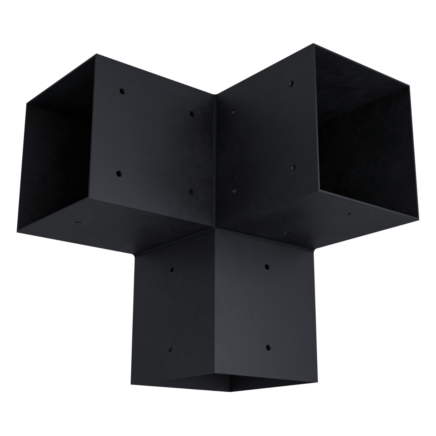 Pergola 3-Arm Post Bracket (for 6x6 Wood Posts).
