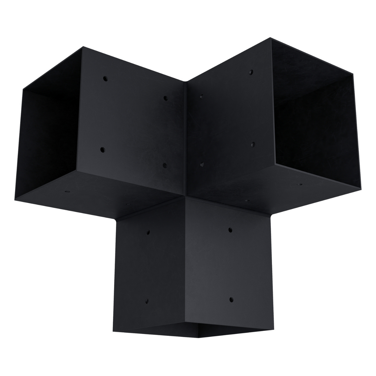 Pergola 3-Arm Post Bracket (for 6x6 Wood Posts).