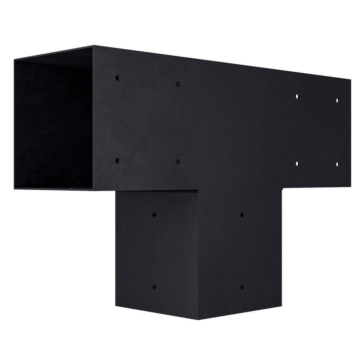Pergola 3-Arm T Bracket (for 6x6 Wood Posts).