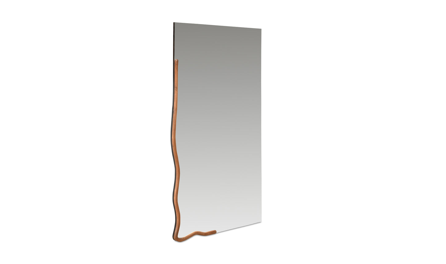 Leni Large Mirror Brown