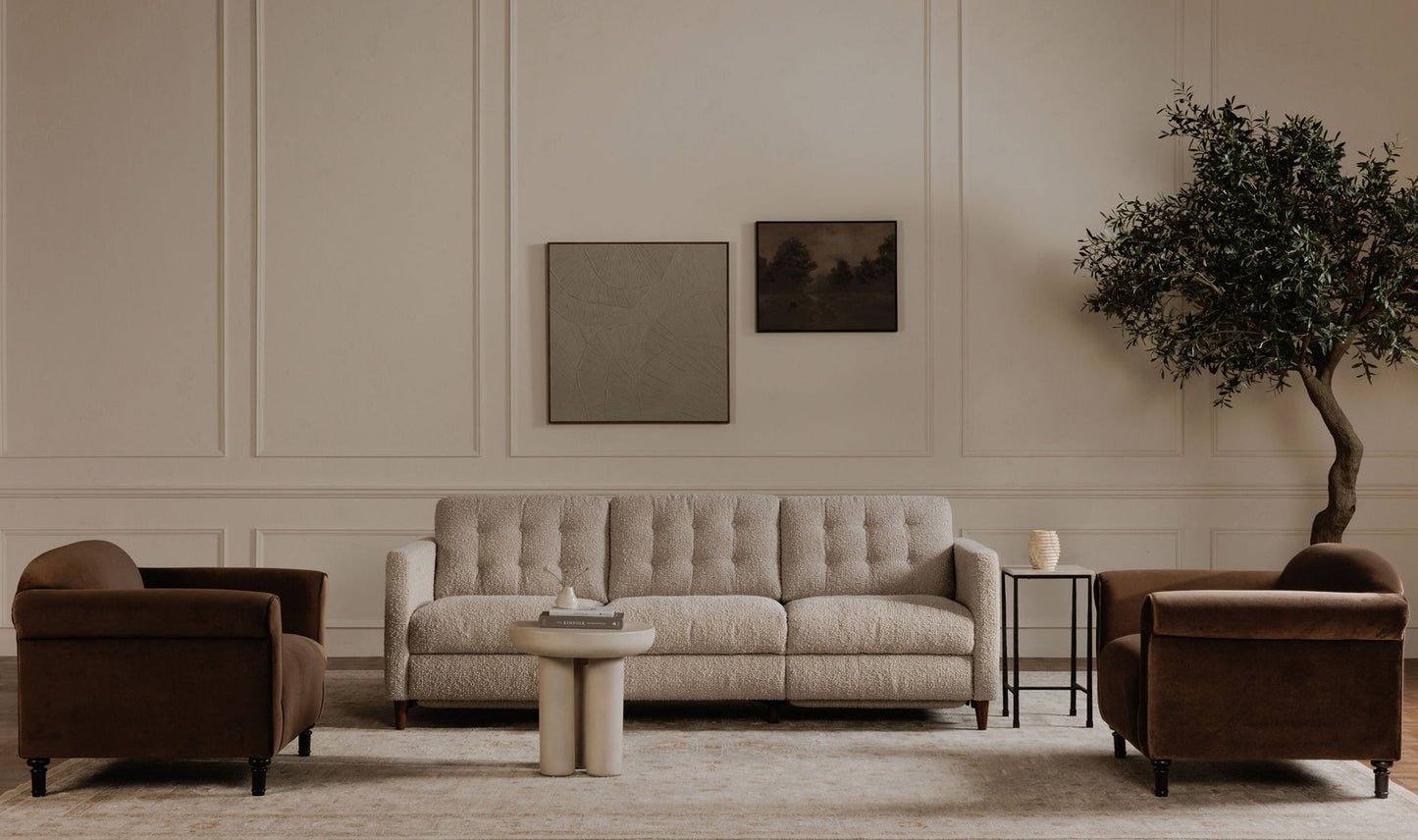 Rocca Side Table Cream