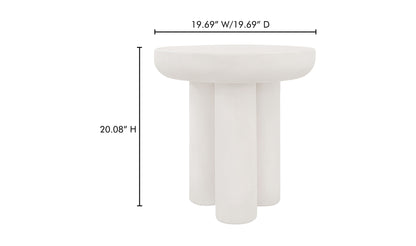 Rocca Side Table Cream