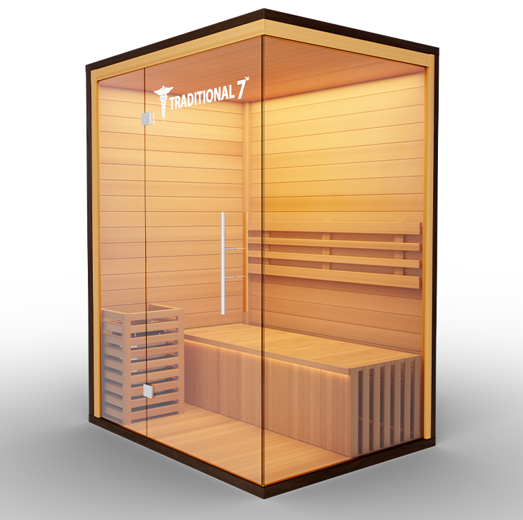 3 Person Home Steam Sauna | Traditional 7™.