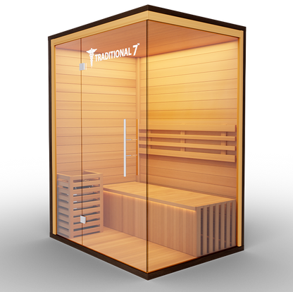 3 Person Home Steam Sauna | Traditional 7™.