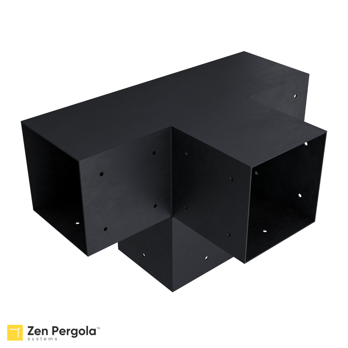 Pergola 4-Arm Post Bracket (for 6x6 Wood Posts).