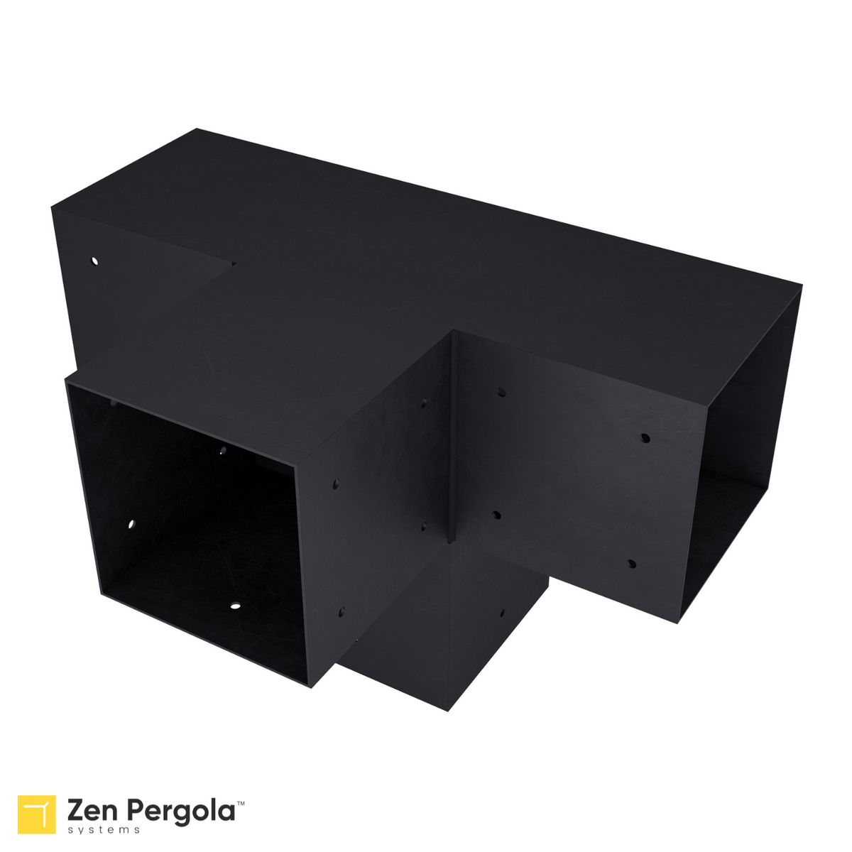 Pergola 4-Arm Post Bracket (for 6x6 Wood Posts).