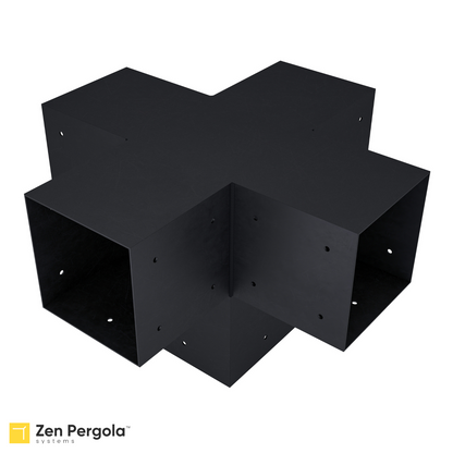 Pergola 5-Arm Post Bracket (for 6x6 Wood Posts).