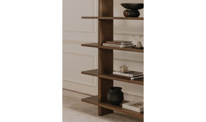 Casey Large Bookcase Dark Brown.