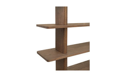 Casey Large Bookcase Dark Brown.