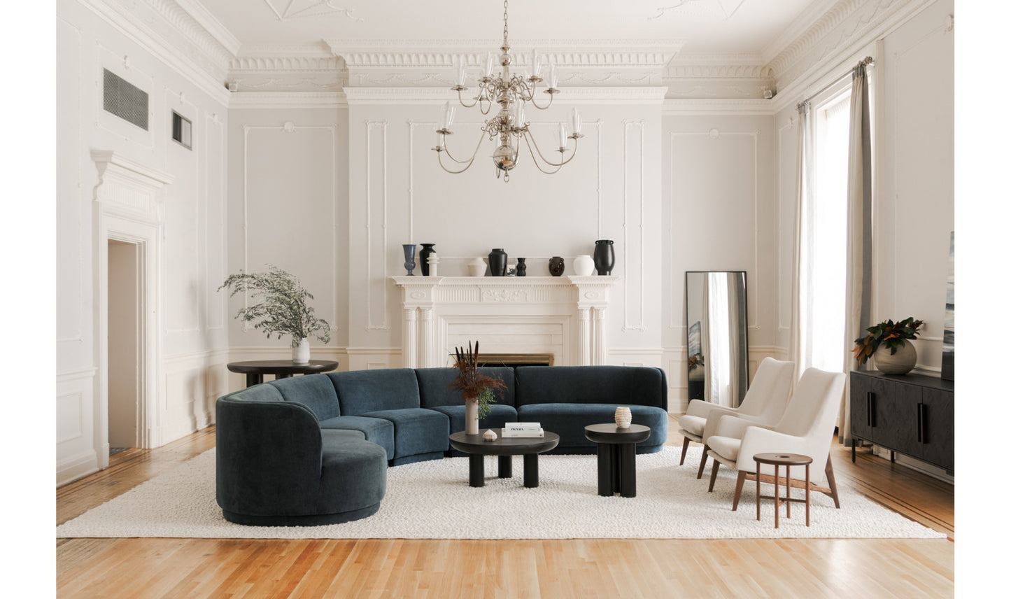 Rocca Side Table Cream