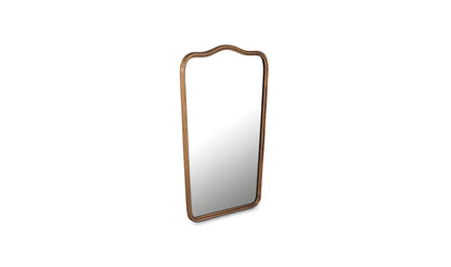 Keyes Mirror Brass