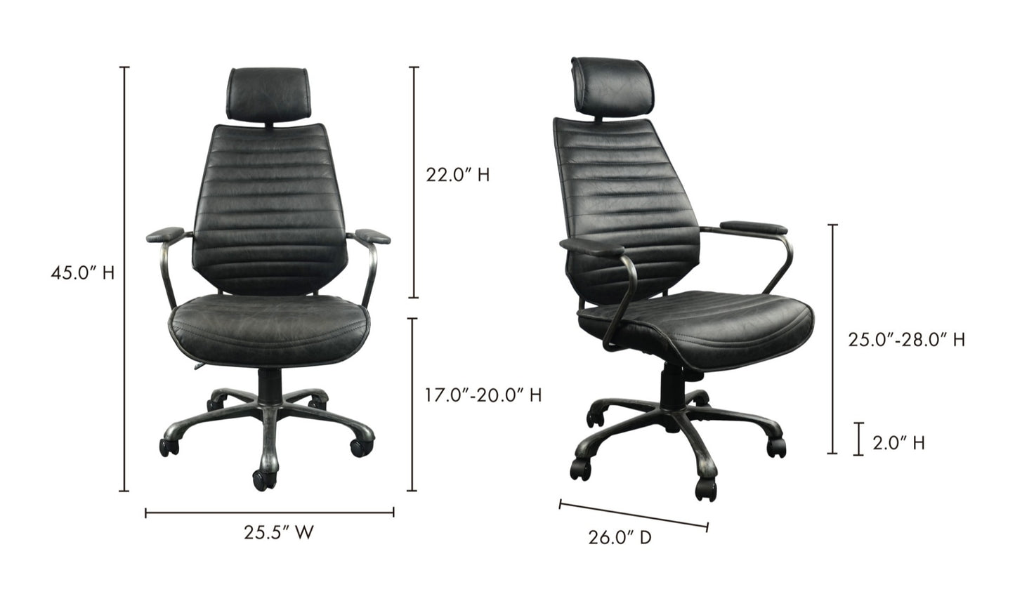 Executive Office Chair Black